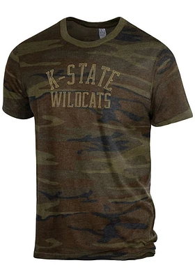 Alternative Apparel K-State Wildcats Green Eco Crew Short Sleeve Fashion T Shirt