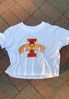 Alternative Apparel Iowa State Cyclones Womens White Headliner Short Sleeve T-Shirt