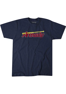 Nolan Arenado St Louis Cardinals Navy Blue St. Short Sleeve Fashion Player T Shirt