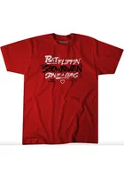 Cincinnati Reds Red BreakingT Bat Flippin Short Sleeve Fashion Player T Shirt