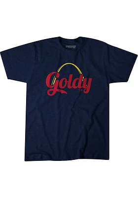 Paul Goldschmidt St Louis Cardinals Youth Navy Blue Goldy Arch Player Tee