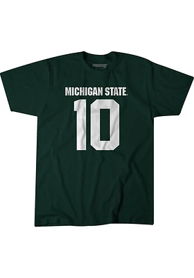 Payton Thorne Michigan State Spartans Green Football Short Sleeve Fashion Player T Shirt