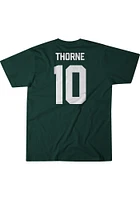Payton Thorne Michigan State Spartans Green Football Short Sleeve Fashion Player T Shirt