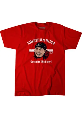 Jonathan India Cincinnati Reds Youth Red Gotta Be The Flow Player Tee