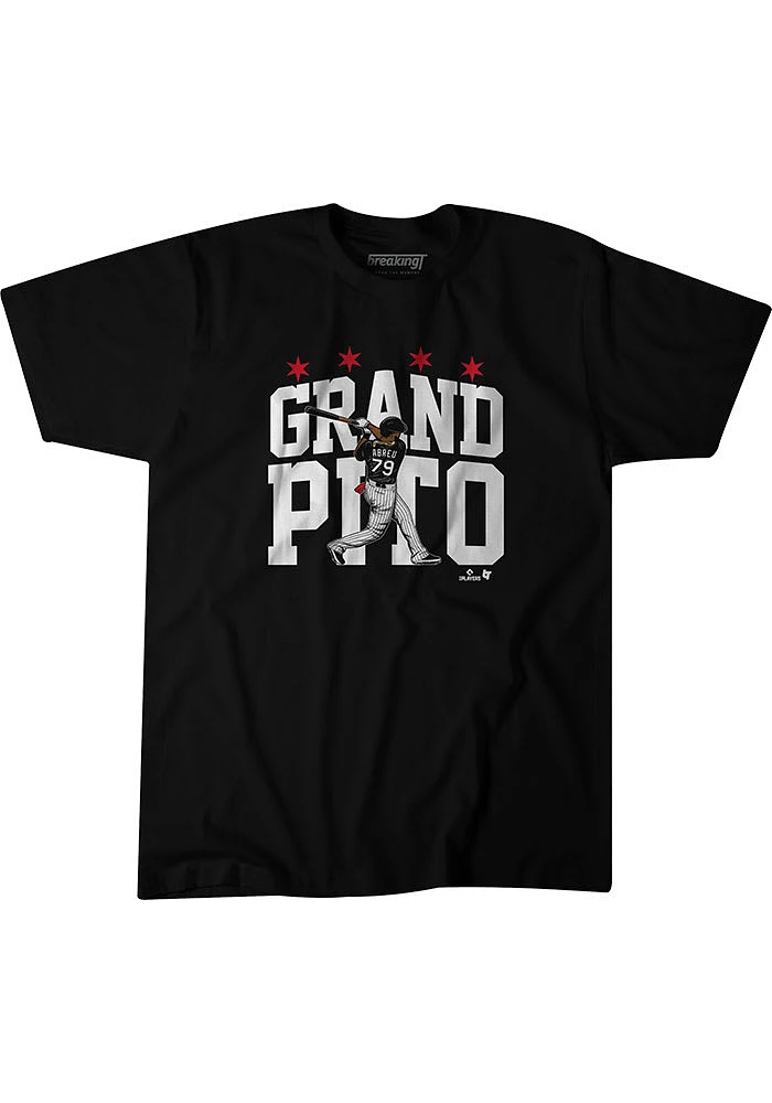 Jose Abreu Chicago White Sox Youth Black Grand Pito Player Tee