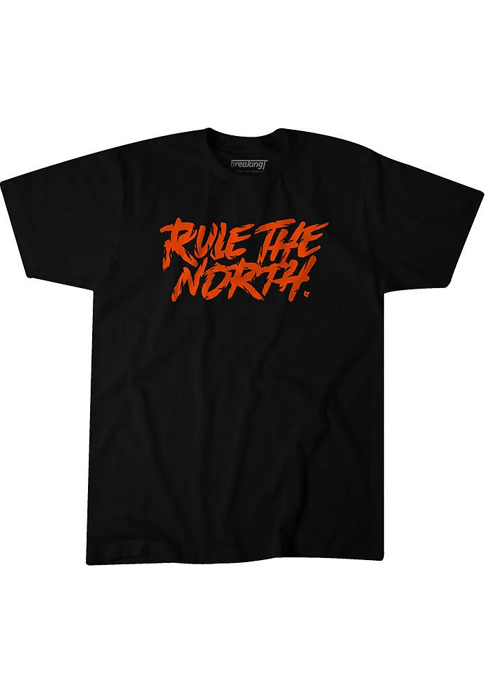 BreakingT Cincinnati Bengals Black Rule The North Short Sleeve Fashion T Shirt