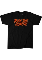 BreakingT Cincinnati Bengals Black Rule The North Short Sleeve Fashion T Shirt