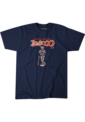 Miguel Cabrera Detroit Tigers Navy Blue Mr 3000 Short Sleeve Fashion Player T Shirt