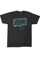 AJ Brown Philadelphia Black Always Open Philly Short Sleeve Fashion Player T Shirt