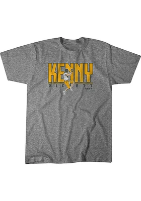 Kenny Pickett Pittsburgh Grey Short Sleeve Fashion Player T Shirt