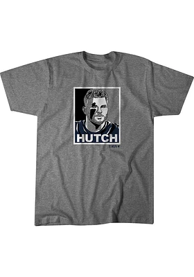 Aidan Hutchinson Detroit Grey Hutch Short Sleeve Fashion Player T Shirt