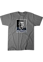 Aidan Hutchinson Detroit Grey Hutch Short Sleeve Fashion Player T Shirt