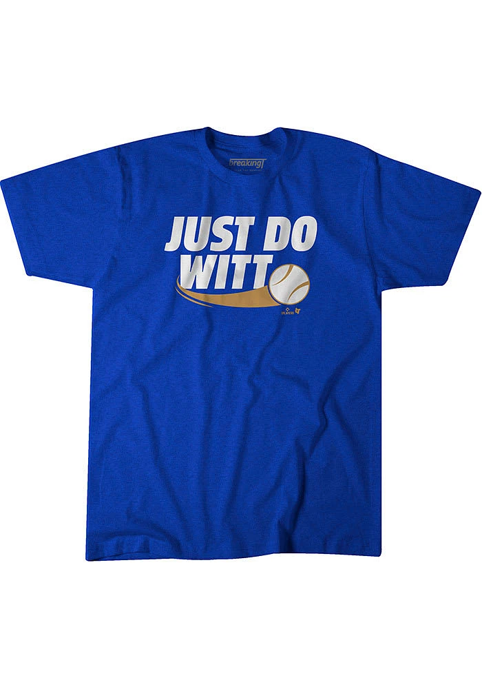 Bobby Witt Jr Kansas City Royals Blue Just Do Short Sleeve Fashion Player T Shirt