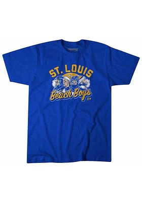 Jordan Binnington St Louis Blues Youth Blue St. Beach Boys Player Tee