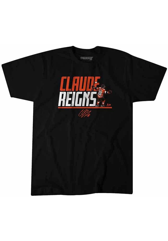Claude Giroux Philadelphia Flyers Youth Black Reigns Player Tee