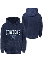Dallas Cowboys Youth Navy Blue Back to Long Sleeve Hoodie