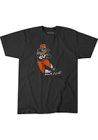 Nick Chubb Cleveland Brown Superstar Pose Short Sleeve Fashion Player T Shirt