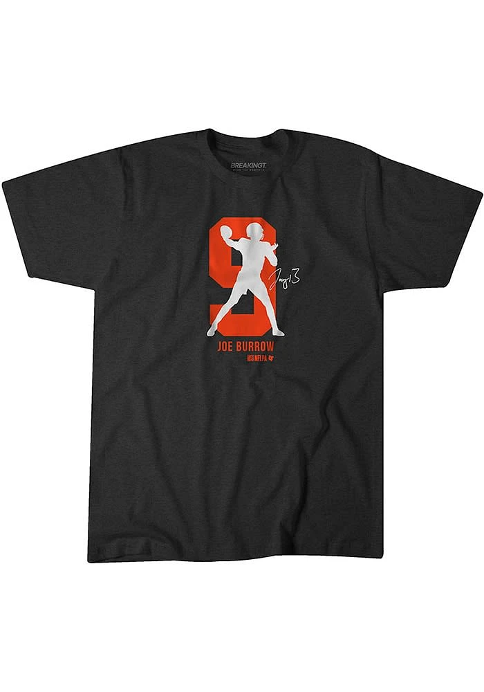 Joe Burrow Cincinnati Bengals Youth  Action Number Silo Player Tee