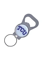 TCU Horned Frogs Bottle Opener Keychain - Purple