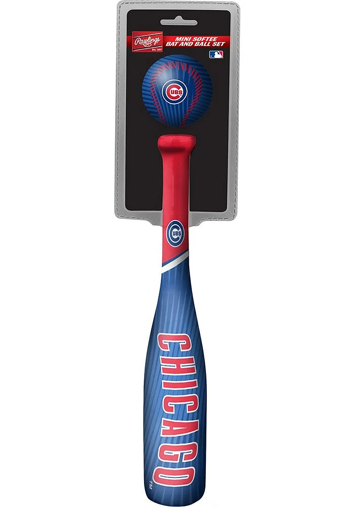 Chicago Cubs Mini Bat and Ball Set