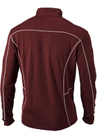 Columbia Missouri State Bears Mens Maroon Shotgun Long Sleeve Qtr Zip Pullover