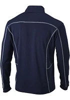 Columbia Houston Astros Mens Navy Blue Shotgun Long Sleeve Qtr Zip Pullover