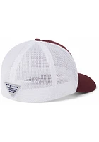 Columbia Texas A&M Aggies Mens Maroon CLG PFG Mesh Flex Hat