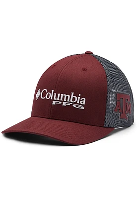 Columbia Texas A&M Aggies CLG PFG Mesh Adjustable Hat