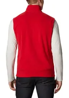 Columbia Ohio State Buckeyes Mens Red Flanker Sleeveless Jacket