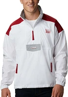 Columbia Oklahoma Sooners Mens White CLG Santa Ana Anorak Light Weight Jacket