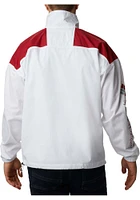 Columbia Oklahoma Sooners Mens White CLG Santa Ana Anorak Light Weight Jacket