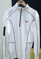 Columbia Texas Longhorns Mens Shotgun Long Sleeve Qtr Zip Pullover
