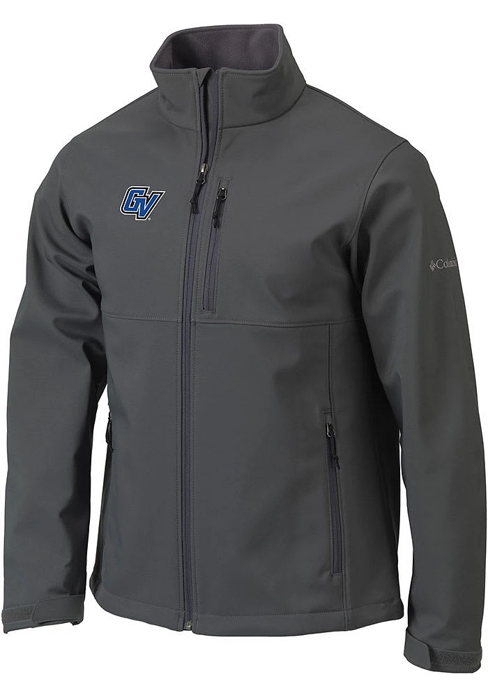 Mens Grand Valley State Lakers Columbia Ascender Heavyweight Jacket - Charcoal