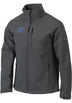 Mens Grand Valley State Lakers Columbia Ascender Heavyweight Jacket - Charcoal