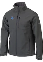 Mens Grand Valley State Lakers Columbia Ascender Heavyweight Jacket - Charcoal