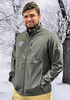 Mens Grand Valley State Lakers Columbia Ascender Heavyweight Jacket - Charcoal