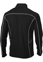 Columbia Purdue Boilermakers Mens Black Shotgun Long Sleeve Qtr Zip Pullover