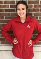 Columbia Ohio State Buckeyes Womens Red Give and Go II Light Weight Jacket