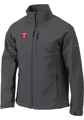 Mens Temple Owls Columbia Ascender Heavyweight Jacket - Charcoal
