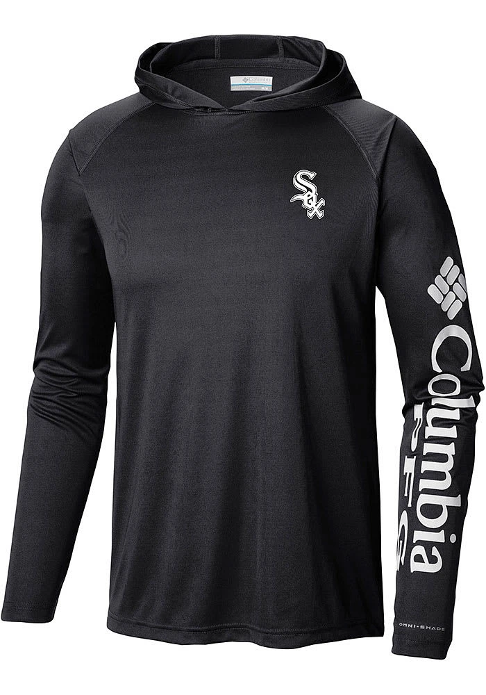Columbia Chicago White Sox Mens Black TERMINAL TACKLE Hood