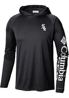 Columbia Chicago White Sox Mens Black TERMINAL TACKLE Hood