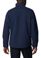 Mens Penn State Nittany Lions Columbia Ascender II Softshell Heavyweight Jacket - Navy Blue