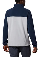 Columbia Penn State Nittany Lions Mens Grey Flanker III Microfleece Medium Weight Jacket