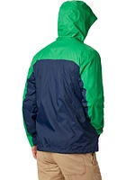 Columbia Notre Dame Fighting Irish Mens Navy Blue Glennaker Storm Light Weight Jacket