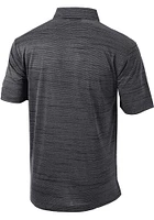 Columbia Oklahoma Sooners Mens Black Set Short Sleeve Polo