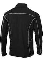 Columbia Oklahoma Sooners Mens Black Shotgun Long Sleeve Qtr Zip Pullover