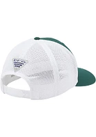 Columbia Baylor Bears PFG Mesh Snap Adjustable Hat - Green