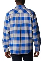 Columbia Kentucky Wildcats Mens Blue Flare Gun Flannel Long Sleeve Dress Shirt