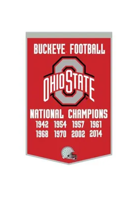 Ohio State Buckeyes 24x38 Dynasty Banner