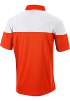 Columbia Oklahoma State Cowboys Mens Orange Best Ball Omni Wick Short Sleeve Polo